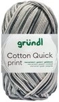 Gr&uuml;ndl 50 Gramm Gr&uuml;ndl Cotton Quick Print Strickgarn Farbauswahl Bastelgarn