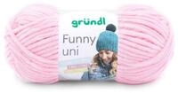 Gr&uuml;ndl Funny Chenille Wolle uni einfarbig zum Stricken H&auml;keln, Chenillegarn