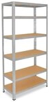 shelfplaza Schwerlastregal HOME, 200x70x40cm verzinkt, 6 B&ouml;den, Kellerregal,