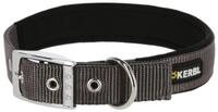 Kerbl Hunde-Halsband Halsband Miami Plus 38 cm - 46 cm grau 80020
