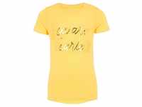 Name It T-Shirt Name It Mädchen Shirt mit Metallic-Print in gelb (1-tlg) mit