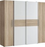 FORTE Kleiderschrank Kalixtus, Made in Europe (B/H/T ca. 200x190x60 cm, 2