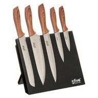 5five Simply Smart Magnet-Messerblock 6-tlg. (6tlg), best&uuml;ckt