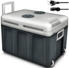 tillvex K&uuml;hlbox elektrisch 40L mit Rollen Mini-K&uuml;hlschrank, 230 V und 12 V f&uuml;r KFZ
