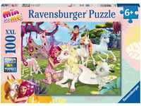 Ravensburger Puzzle Kinderpuzzle Mia and me - Wahre Einhorn-Freundschaft, 100