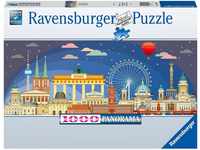 Ravensburger Puzzle Nachts in Berlin, 1000 Puzzleteile, Made in Germany, FSC®-