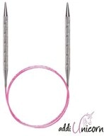 addi Rundstricknadeln addiUnicorn Basic Metall Rundstricknadeln, L&auml;nge 60 - 150 cm,