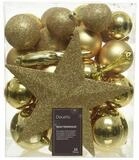 Kaemingk Christbaumschmuck Decoris Weihnachtskugeln-Set aus Kunststoff &Oslash; 8 cm