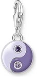 THOMAS SABO Kettenanh&auml;nger Thomas Sabo Damen-Charm 925er Silber Zirkonia