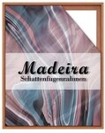 Einzelrahmen Schattenfugenrahmen Madeira, (1 St&uuml;ck), 20x20 cm, Terracotta, Holz