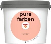 Alpina Wandfarbe Alpina pure farben - Rot- und Rosat&ouml;ne