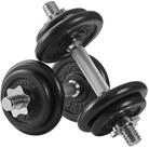SONGMICS Kurzhantel SYL20/30/40T, Hantelset aus Gusseisen, 20/30/40 kg, verstellbar
