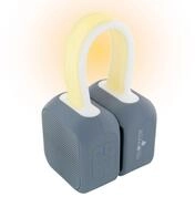 Schwaiger 661699 Portable-Lautsprecher (Bluetooth, 10 W, mit LED Leuchtband)