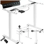 tectake Tischgestell Schreibtischgestell, Belastbarkeit 100 kg, 110-168 x 60 x...