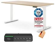 Ergotopia Schreibtisch Desktopia Pro X elektrisch h&ouml;henverstellbarer Schreibtisch,