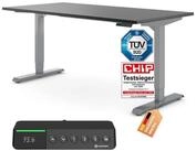 Ergotopia Schreibtisch Desktopia Pro X elektrisch h&ouml;henverstellbarer Schreibtisch,