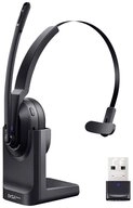 EKSA Kabelloses, Noise-Cancelling-Mono-Headset mit k&uuml;nstlicher H5 Kopfh&ouml;rer