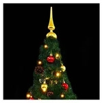 vidaXL K&uuml;nstlicher Weihnachtsbaum 210 x 110 cm K&uuml;nstlicher Weihnachtsbaum mit
