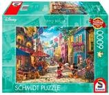 Schmidt Spiele Puzzle Disney, Mickey & Minnie in Mexico, 6000 Puzzleteile