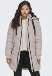 Steppmantel JDY "JDYSKYLAR LIFE HOOD JACKET OTW NOOS", Damen, Gr. XS, grau...