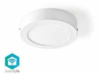 Nedis WIFILAW10WT LED dimmbare Deckenleuchte LED/12W/230V WLAN