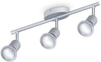 B.K.Licht Deckenleuchte, LED wechselbar, 3-flammiger LED Deckenspot, dreh-,