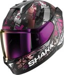 Shark Motorradhelm Skwal i3 Hellcat Helm, geeignet f&uuml;r Brillentr&auml;ger,Pinlockscheibe