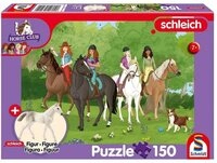 Schmidt Spiele Puzzle SCHMIDT Puzzle Schleich Nature Trip 150 Teile + Schleich...