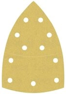 BOSCH Schleifpapier Schleifpapier mit 11 L&ouml;chern f&uuml;r Multischleifer, 102 x...