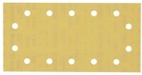 BOSCH Schleifpapier Schleifpapier mit 14 L&ouml;chern f&uuml;r Schwingschleifer, 115 x