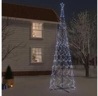 vidaXL K&uuml;nstlicher Weihnachtsbaum vidaXL LED-Weihnachtsbaum Kegelform...