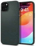 Spigen Backcover Spigen Liquid Air&trade; Backcover Apple iPhone 15 - Abyss Green