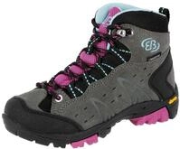 Wanderschuh BR&Uuml;TTING "Outdoorstiefel Mount Bona High Kids", M&auml;dchen, Gr. 28, grau,