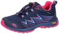 Outdoorschuh BR&Uuml;TTING "Outdoorschuh Chesna Low", M&auml;dchen, Gr. 28, blau, Synthetik,