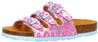 Pantolette LICO "Pantolette Bioline Kids", M&auml;dchen, Gr. 27, rosa, Synthetik,...