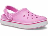 Crocs Crocband Clean Clog T Hausschuh mit geschütztem Zehenbereich, rosa
