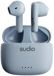 sudio Stockholm A1 Bluetooth&reg; In-Ear Headset Ladecase IPX4 Touch-Steuerung wireless