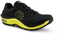 Topo MTN Racer 3 (Mountain, Trail, breitere Zehenbox) schwarz/lime Herren Laufschuh