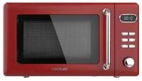 Cecotec Mikrowelle modelo, 20l con proclean 5110 retro red