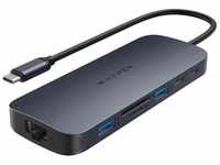 Targus USB-Verteiler HyperDrive EcoSmart Gen.2 Dual HDMI USB-C 11-in-1 Hub