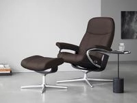 Stressless&reg; Relaxsessel Consul (Set, Relaxsessel mit Hocker), mit Hocker, mit Cross