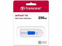 Transcend USB Stick 256GB Speicherstick JetFlash 790W weiß USB 3.1 USB-Stick