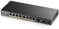 Zyxel GS1100-10HP - Switch - unmanaged - 8 x 10/100/1000 (PoE) Netzwerk-Switch