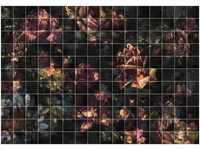 Komar Ink Tiles Flowers (8 -tlg., 400 x 280 cm)