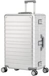 Travelhouse Koffer 100% Aluminium OSLO L - verschiedene Farben, 4 Rollen, aus