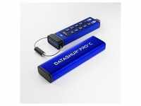 iStorage datAshur Pro+C USB-Stick (USB 3.2, Lesegeschwindigkeit 310 MB/s)