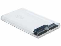 Delock Festplatten-Gehäuse 42617 - Externes Gehäuse für 2.5 SATA HDD / SSD...
