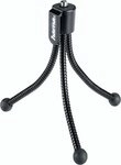 Hama Mini-Stativ mit flexiblen Beinen f&uuml;r Kompaktkameras, Schwarz Ministativ