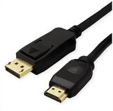 VALUE DisplayPort Kabel DP - UHDTV, ST/ST Audio- & Video-Kabel, DisplayPort M&auml;nnlich
