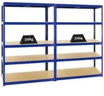 PROREGAL&reg; Schwerlastregal MegaDeal Garagenregal Kellerregal Steckregal...
